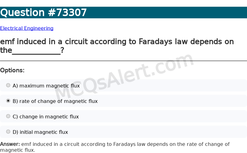 Question Screenshot