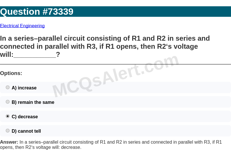Question Screenshot