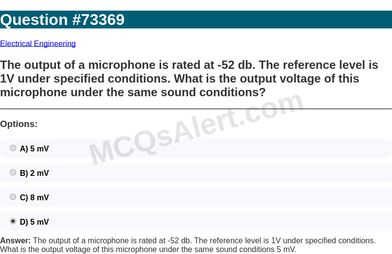 Question Screenshot
