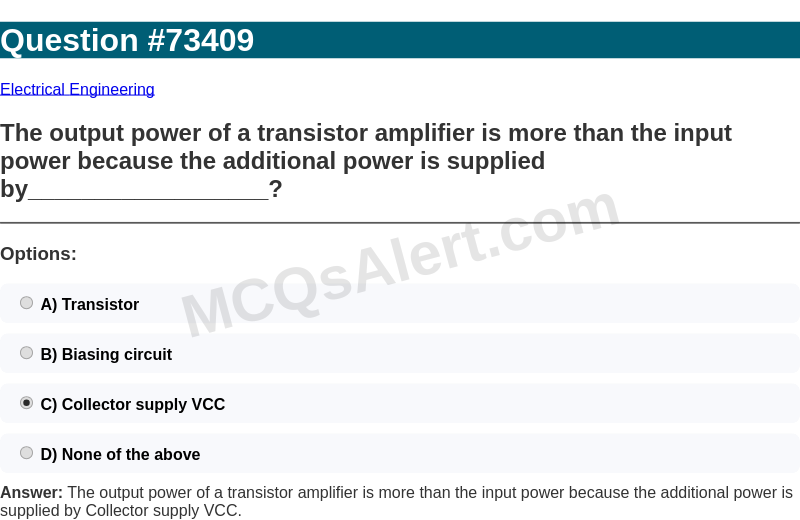 Question Screenshot