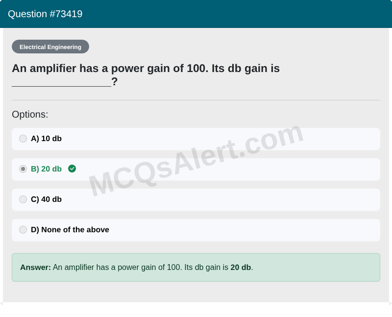 Question Screenshot