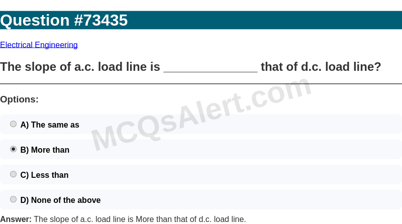 Question Screenshot
