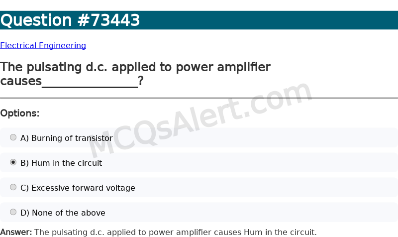 Question Screenshot
