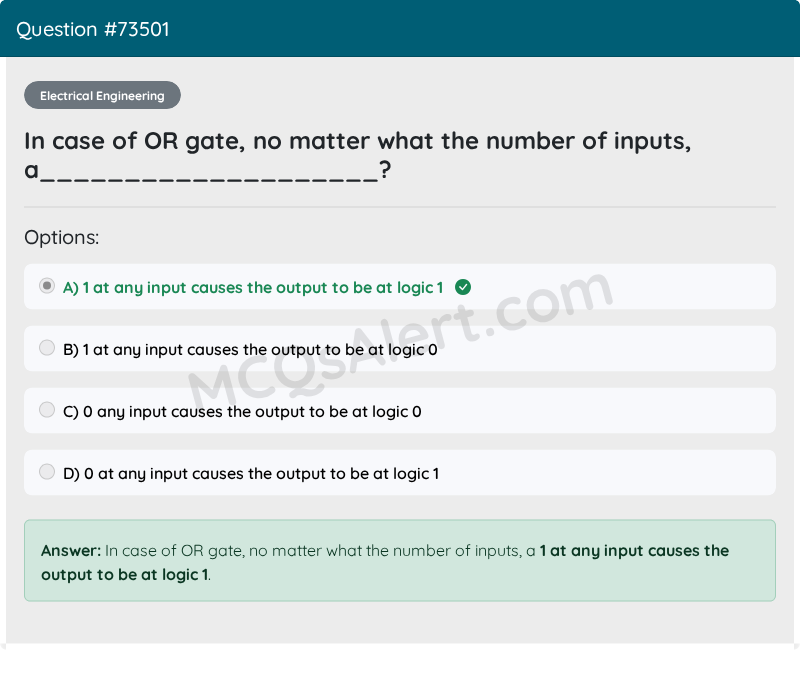 Question Screenshot