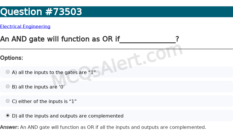 Question Screenshot