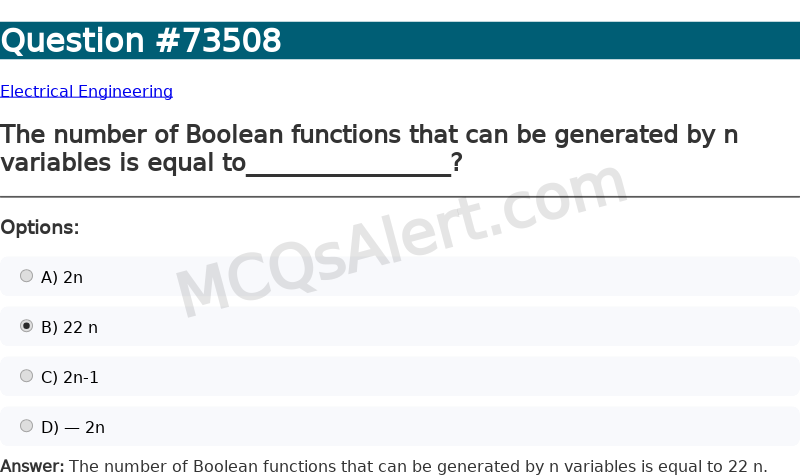 Question Screenshot