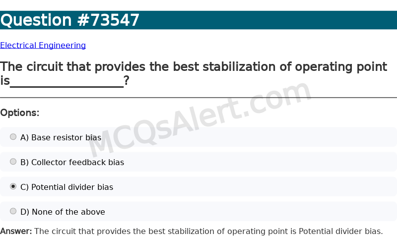 Question Screenshot