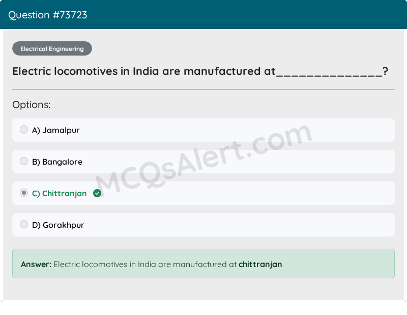 Question Screenshot