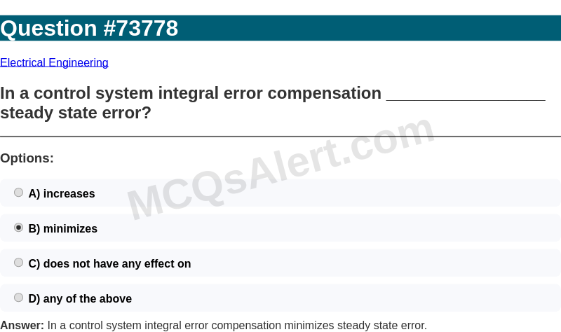 Question Screenshot