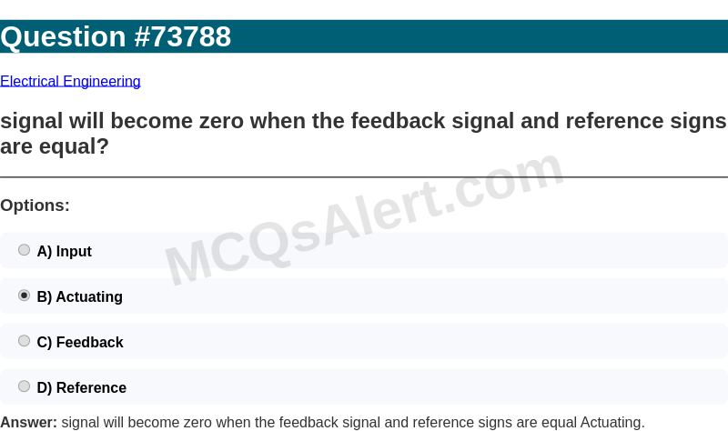 Question Screenshot