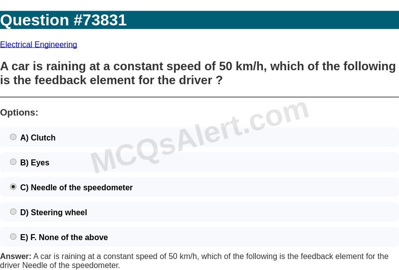 Question Screenshot