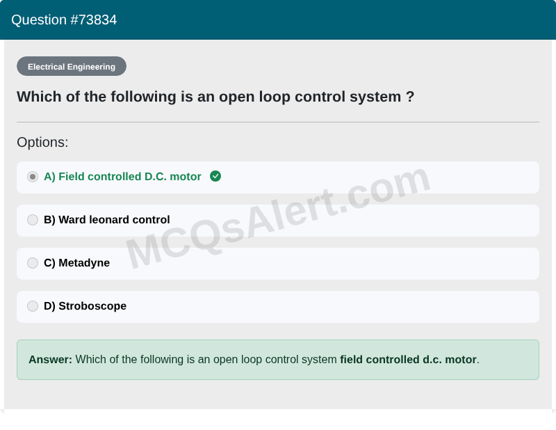 Question Screenshot