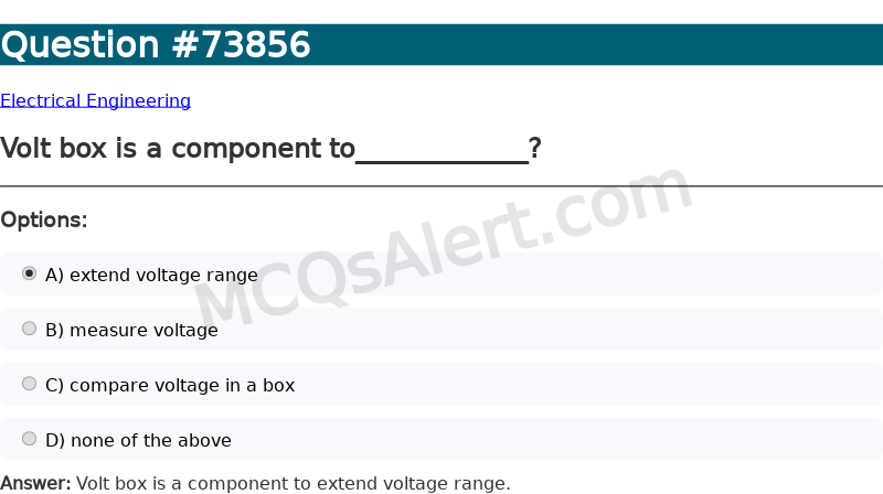 Question Screenshot