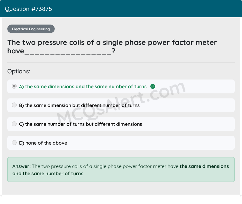 Question Screenshot