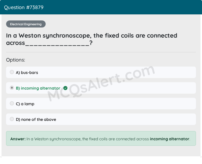Question Screenshot