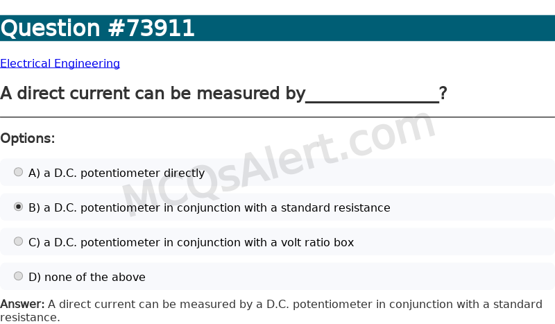 Question Screenshot