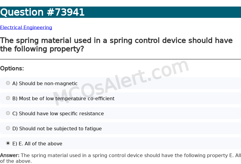 Question Screenshot