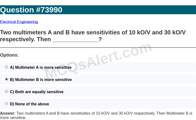 Question Screenshot