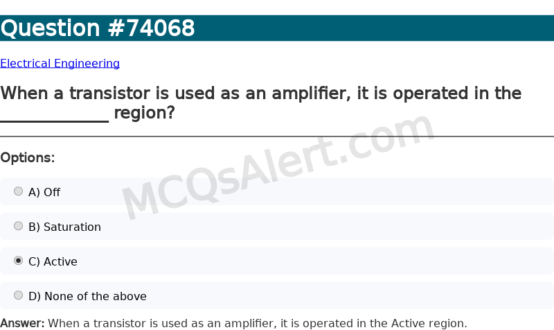 Question Screenshot