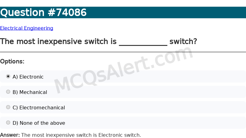 Question Screenshot