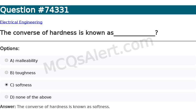 Question Screenshot