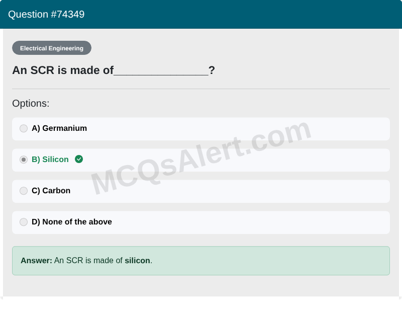 Question Screenshot