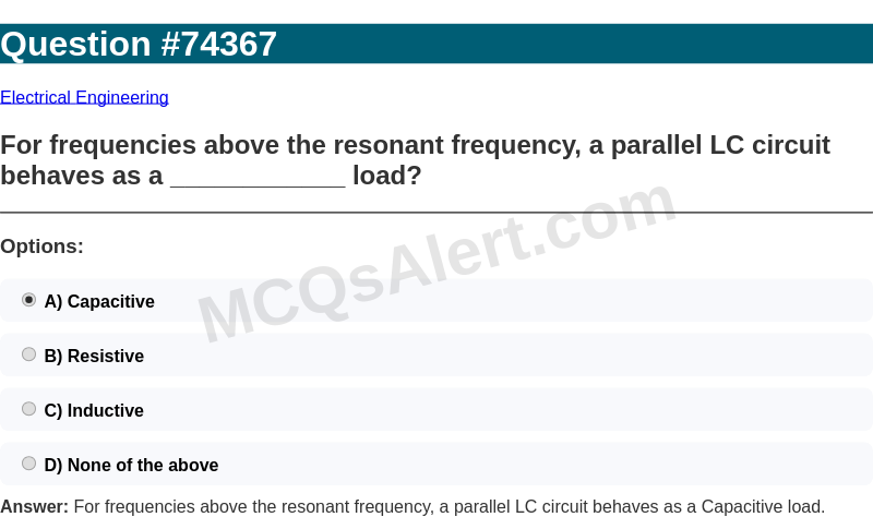 Question Screenshot