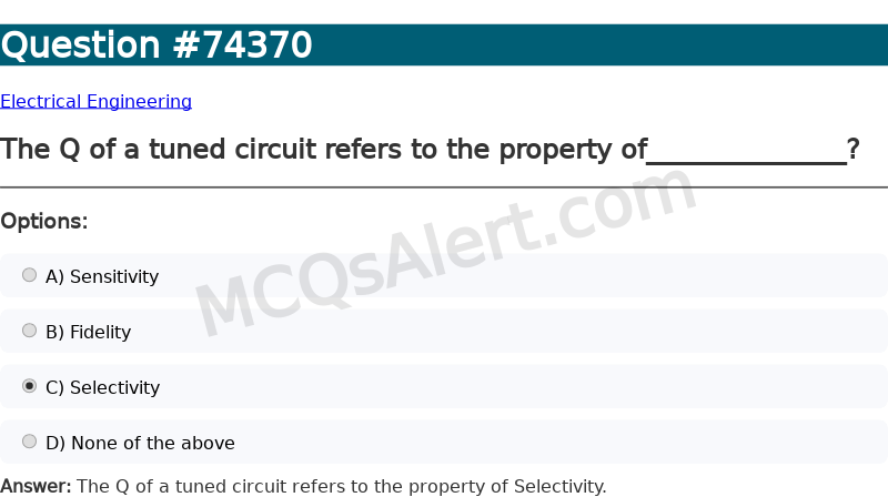 Question Screenshot