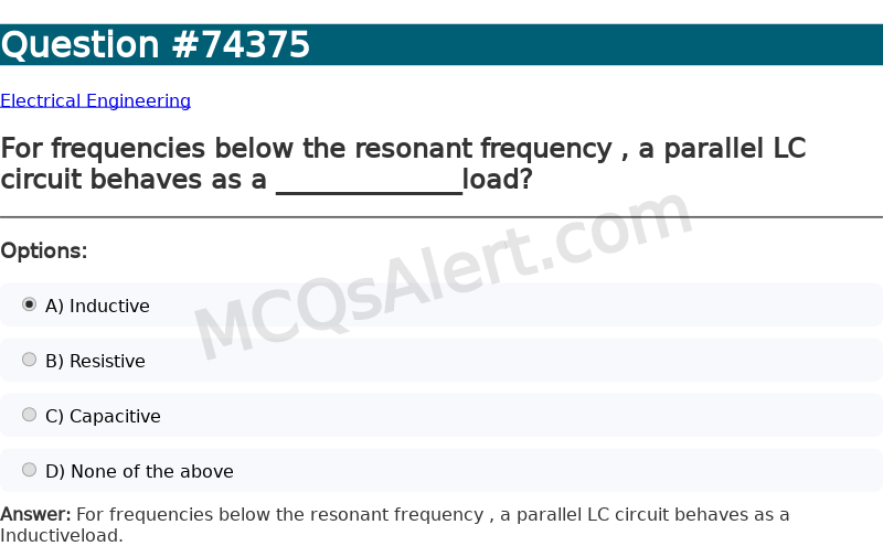 Question Screenshot