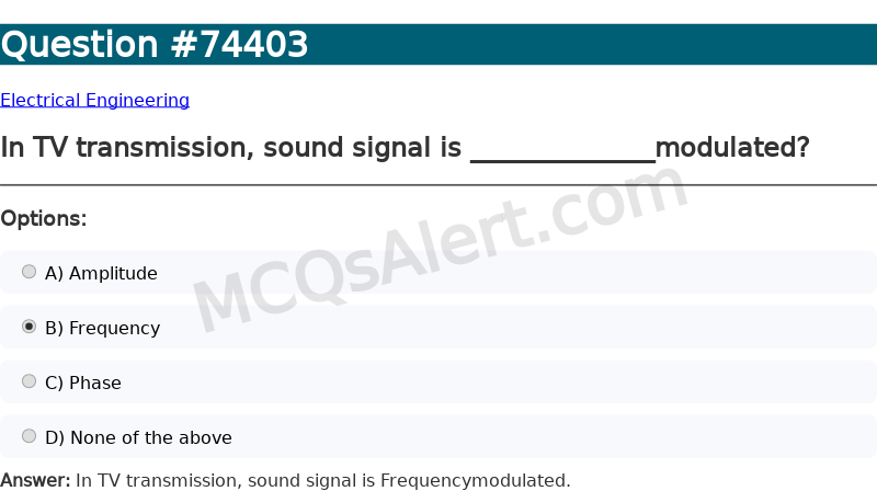 Question Screenshot