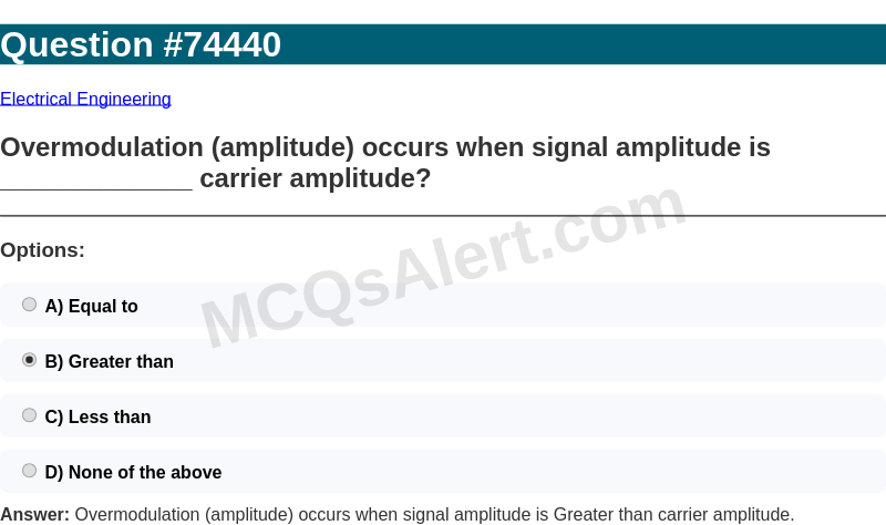 Question Screenshot