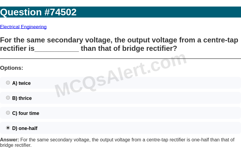 Question Screenshot