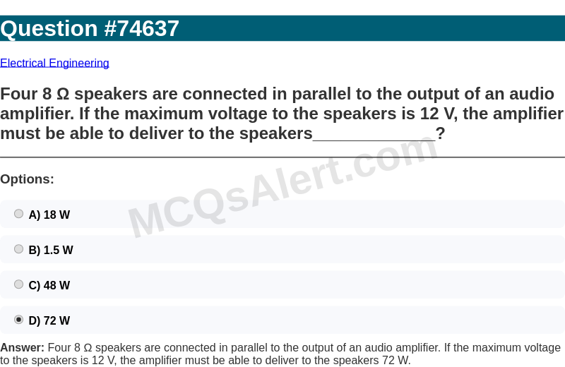 Question Screenshot
