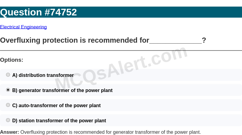 Question Screenshot