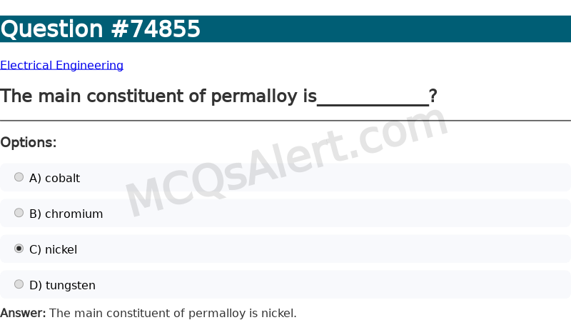 Question Screenshot