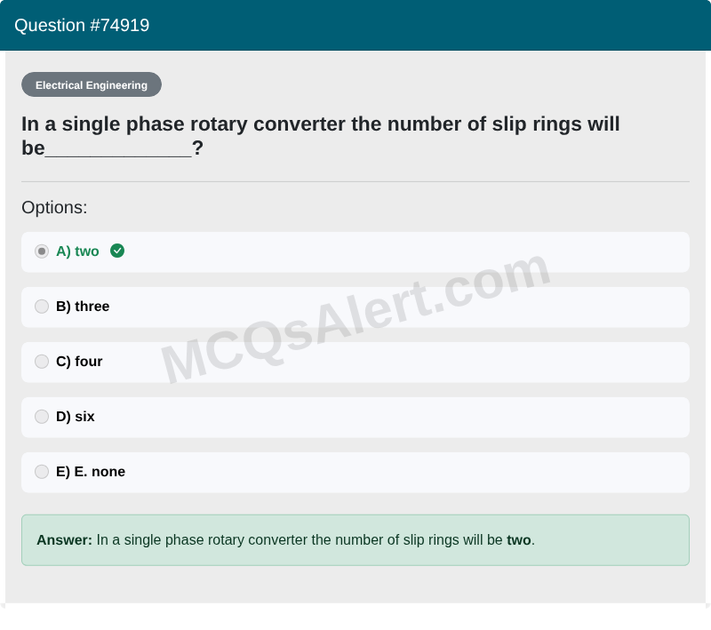 Question Screenshot