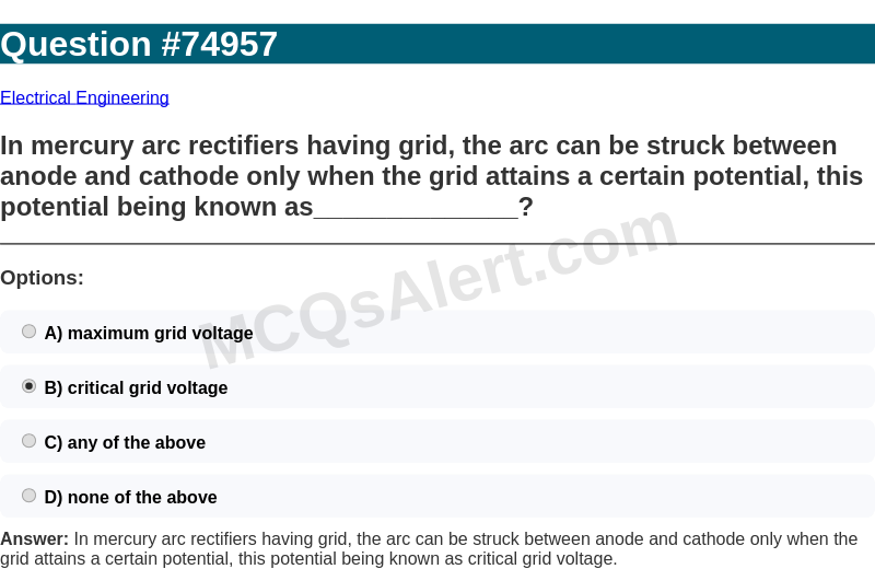 Question Screenshot