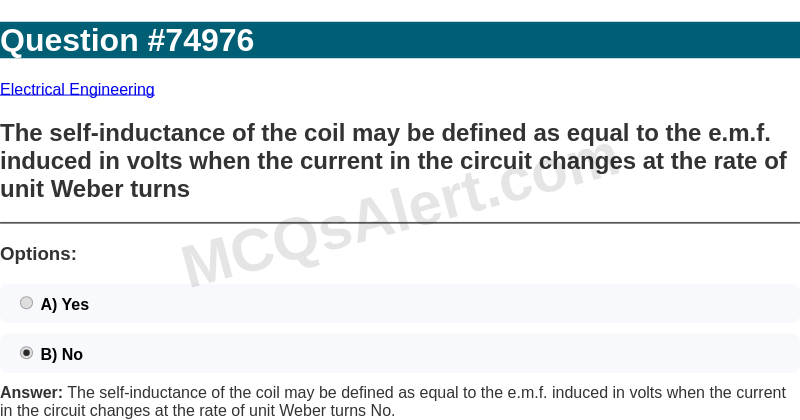 Question Screenshot
