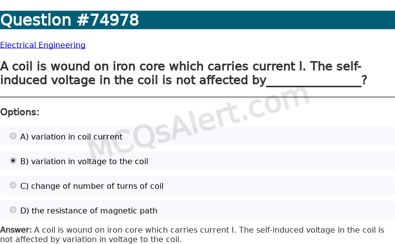 Question Screenshot