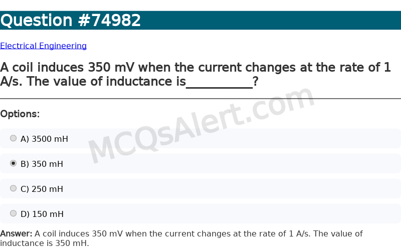 Question Screenshot