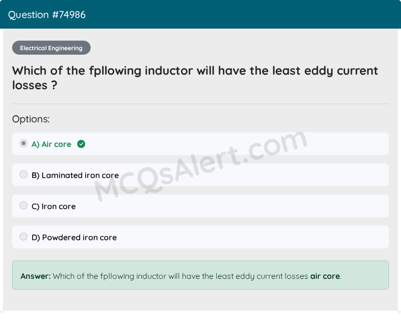 Question Screenshot