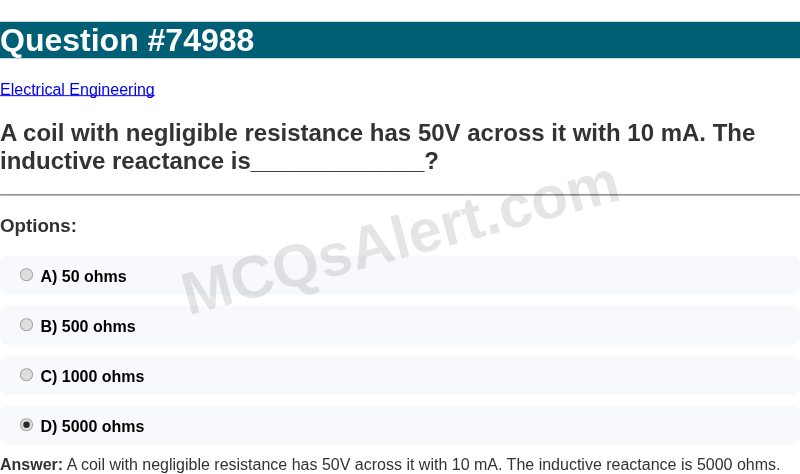 Question Screenshot