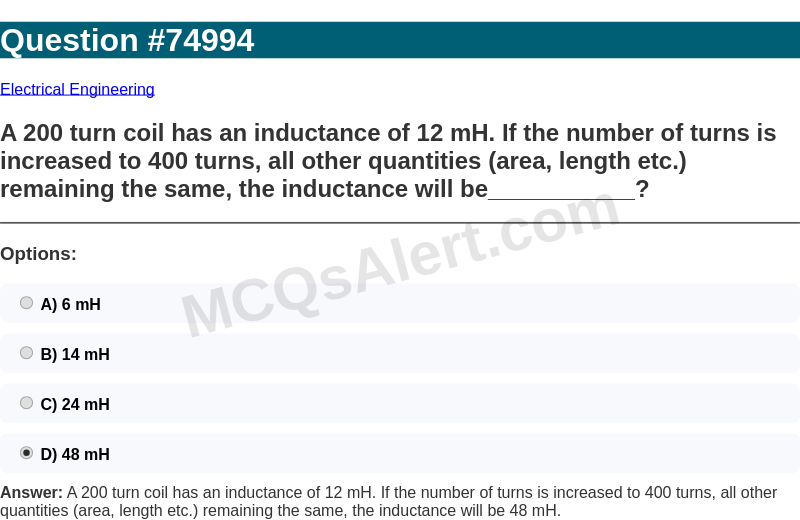 Question Screenshot