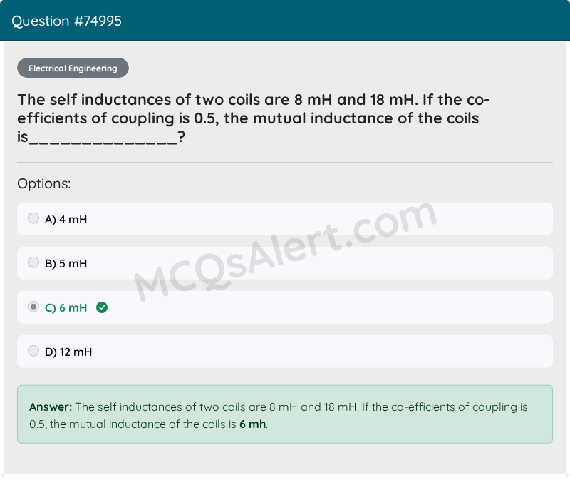 Question Screenshot