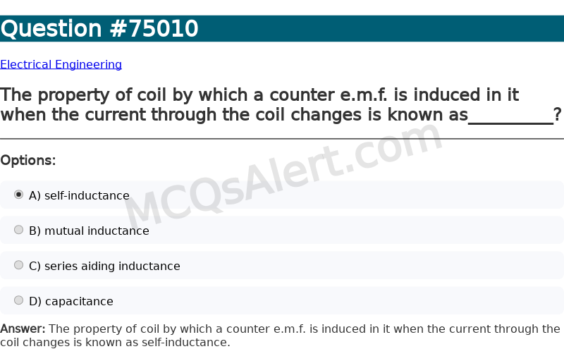 Question Screenshot