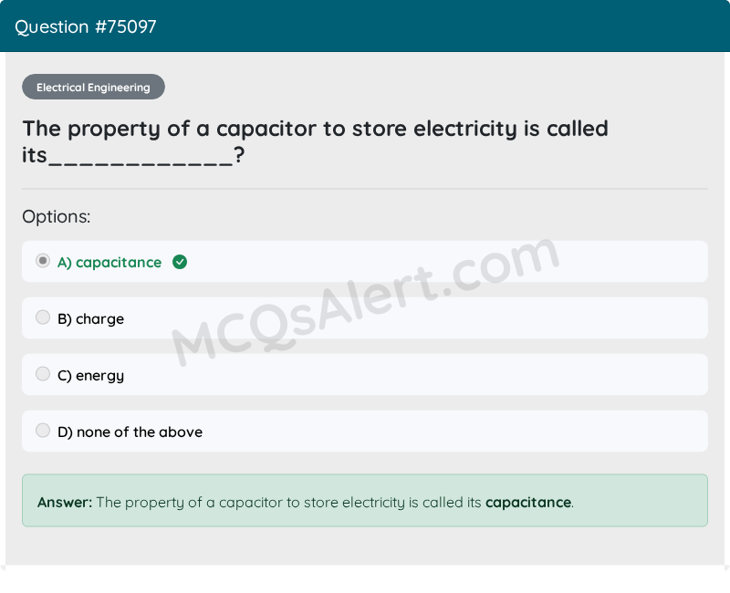Question Screenshot