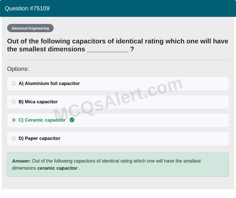 Question Screenshot