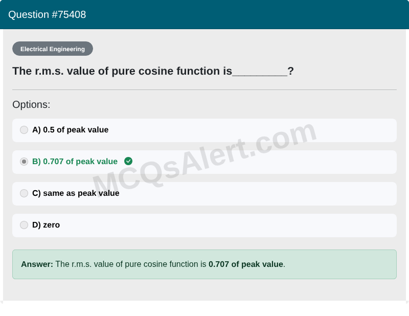 Question Screenshot