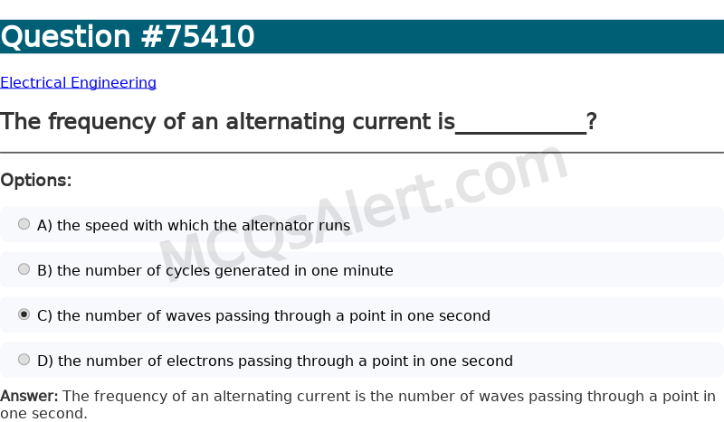 Question Screenshot