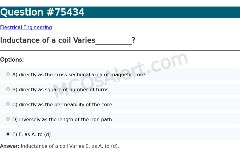 Question Screenshot